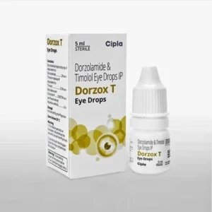 Cipla Dorzox T Eye Drop – Dorzolamide 2% + Timolol 0.5% Dual-Action Carbonic Anhydrase Inhibitor & Beta Blocker for Open-Angle Glaucoma and Ocular Hypertension