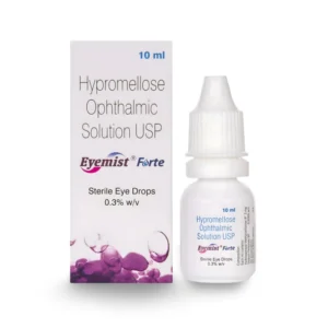 Eyemist Forte 10 ml Eye Drops – Hypromellose Lubricant for Dry Eye Relief.