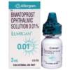 Allergan Lumigan Bimatoprost 0.01% Eye Drop – FDA-Approved Prostaglandin Analog for Once-Daily IOP Reduction in Open-Angle Glaucoma and Ocular Hypertension