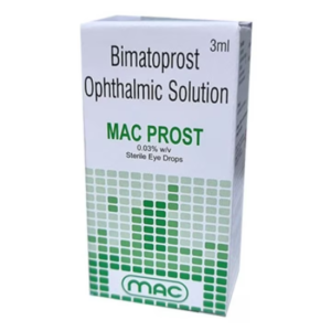 Macprost Eye Drops Bimatoprost – Prostaglandin Analog for Lowering Intraocular Pressure in Open-Angle Glaucoma and Ocular Hypertension