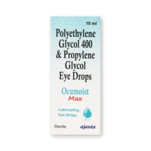 Ocumoist Max Eye Drop 1% CMC for Maximum Dry Eye Relief.