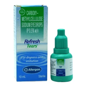 Allergan Refresh Tears Lubricant Eye Drop 10ml – CMC 0.5% with PURITE Preservative for Mild to Moderate Dry Eye Relief