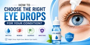Guide to choosing the right eye drops for dry eyes, allergies, redness, and other common eye conditions.